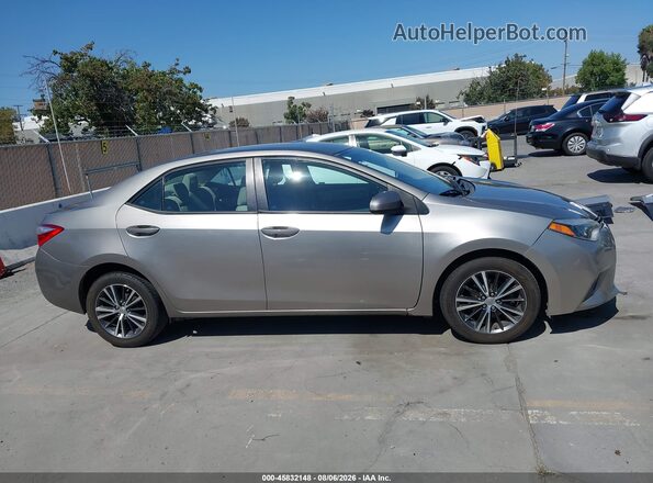 2T1BURHE3GC625445 2016 TOYOTA COROLLA Silver Rear interior view