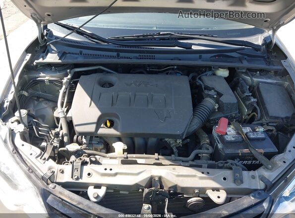 2T1BURHE3GC625445 2016 TOYOTA COROLLA Silver Rear view