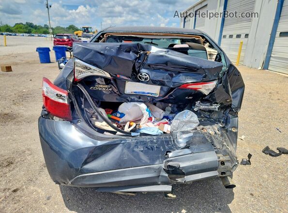 2T1BURHE3GC630953 2016 TOYOTA COROLLA Black Widok z tyłu