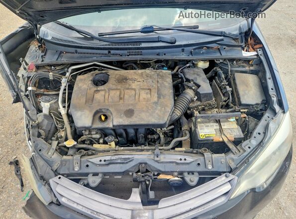 2T1BURHE3GC630953 2016 TOYOTA COROLLA Black Widok wnętrza z tyłu