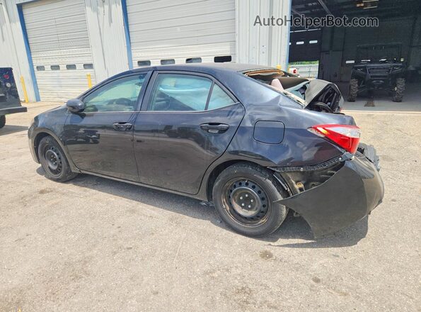 2T1BURHE3GC630953 2016 TOYOTA COROLLA Black Tył lewy