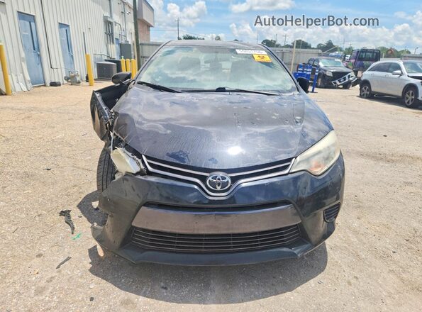 2T1BURHE3GC630953 2016 TOYOTA COROLLA Black Widok z przodu