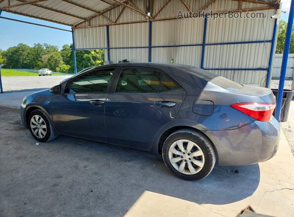 2T1BURHE3GC642536 2016 TOYOTA COROLLA Gray Trasero derecho