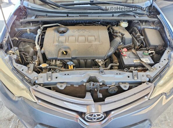 2T1BURHE3GC642536 2016 TOYOTA COROLLA Gray 