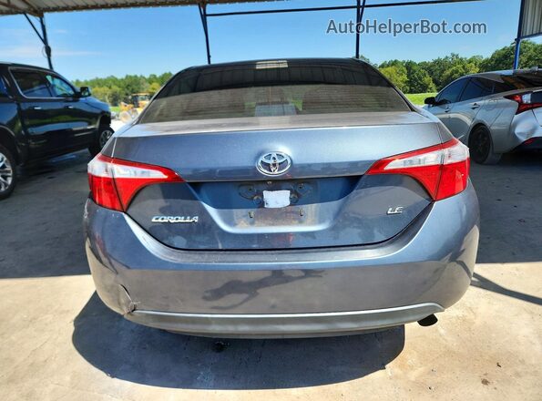 2T1BURHE3GC642536 2016 TOYOTA COROLLA Gray Vista del compartimento del motor