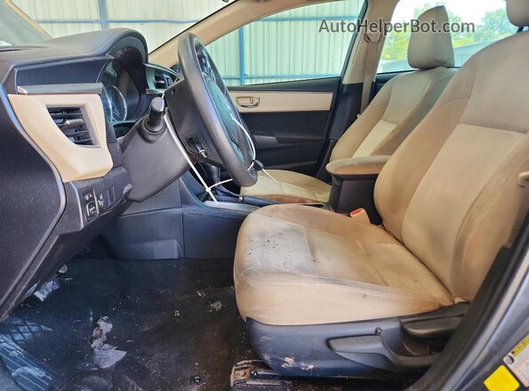 2T1BURHE3GC642536 2016 TOYOTA COROLLA Gray Vista de la etiqueta del VIN