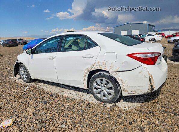 2T1BURHE3GC676816 2016 TOYOTA COROLLA White Հետևի ձախ
