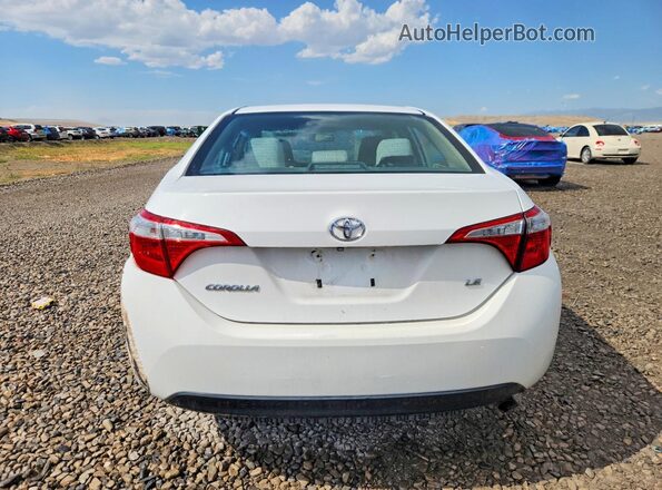 2T1BURHE3GC676816 2016 TOYOTA COROLLA White Հետևի տեսք