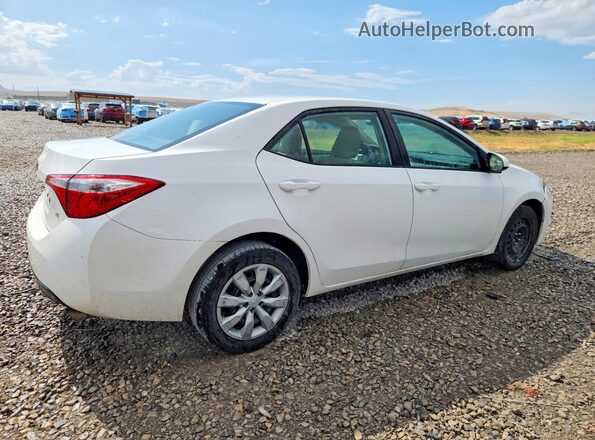 2T1BURHE3GC676816 2016 TOYOTA COROLLA White Հետևի աջ
