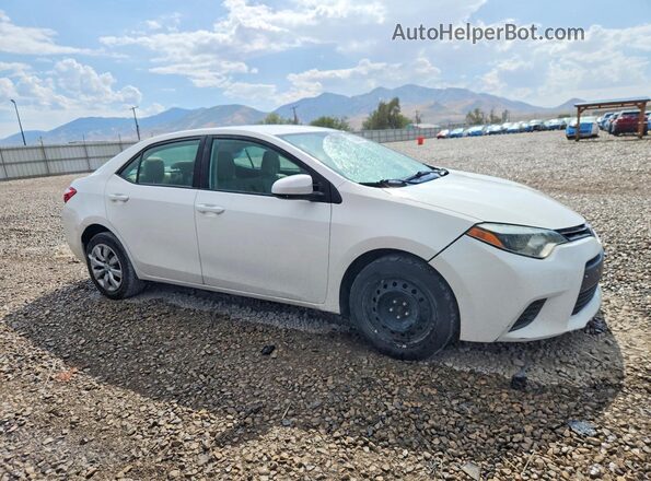 2T1BURHE3GC676816 2016 TOYOTA COROLLA White Առջևի աջ