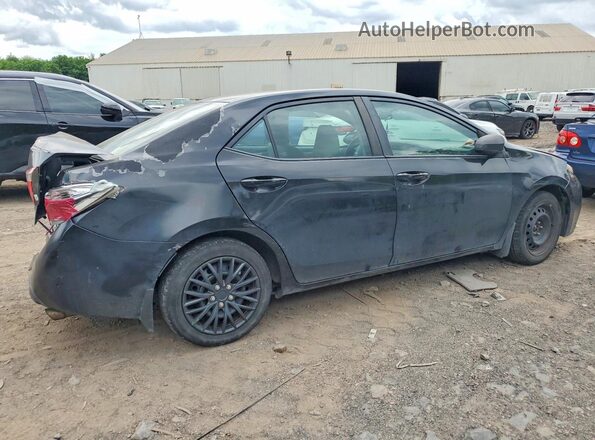 2T1BURHE3GC689405 2016 TOYOTA COROLLA Black უკანა მარჯვენა