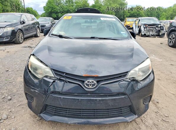 2T1BURHE3GC689405 2016 TOYOTA COROLLA Black წინა ხედი