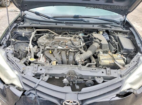 2T1BURHE3GC689405 2016 TOYOTA COROLLA Black უკანა სალონის ხედი