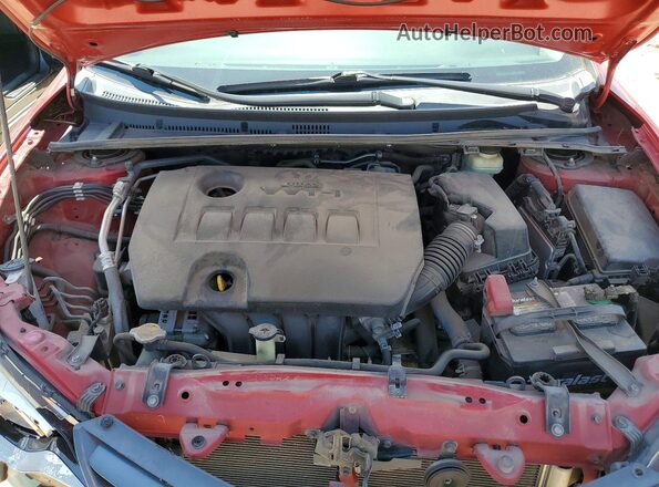 2T1BURHE3GC691316 2016 TOYOTA COROLLA Red Սալոնի հետևի տեսք