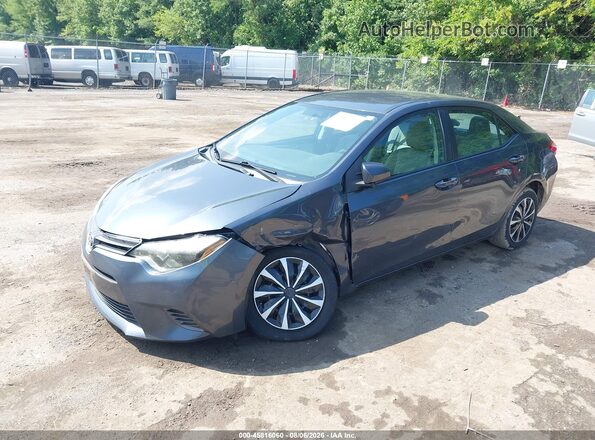 2T1BURHE3GC696841 2016 TOYOTA COROLLA Black Front left