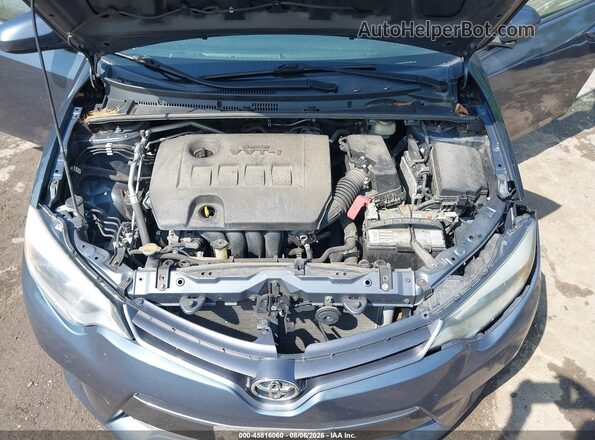 2T1BURHE3GC696841 2016 TOYOTA COROLLA Black Rear view