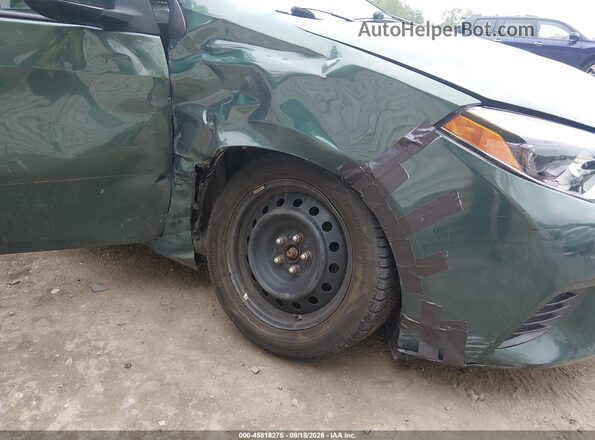 2T1BURHE3GC703755 2016 TOYOTA COROLLA Зеленый Вид спереди
