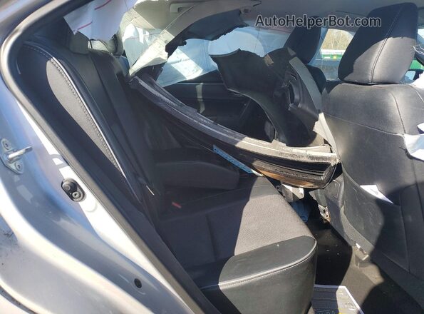 2T1BURHE3GC707563 2016 TOYOTA COROLLA Silver Widok tylnych siedzeń