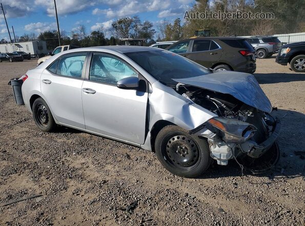 2T1BURHE3GC707563 2016 TOYOTA COROLLA Silver Przód prawy