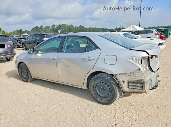 2T1BURHE3GC709426 2016 TOYOTA COROLLA Silver Задня ліва чверть