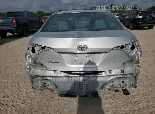 2T1BURHE3GC709426 2016 TOYOTA COROLLA Silver Вид ззаду