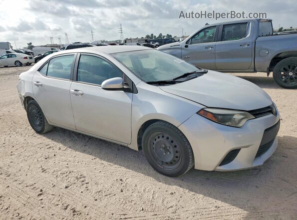 2T1BURHE3GC709426 2016 TOYOTA COROLLA Silver Передня права чверть