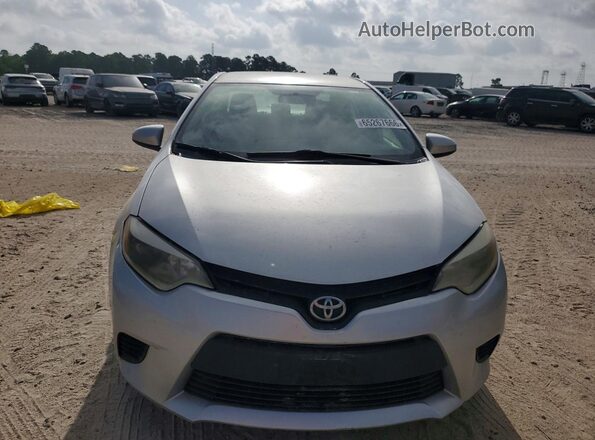 2T1BURHE3GC709426 2016 TOYOTA COROLLA Silver Вид спереду