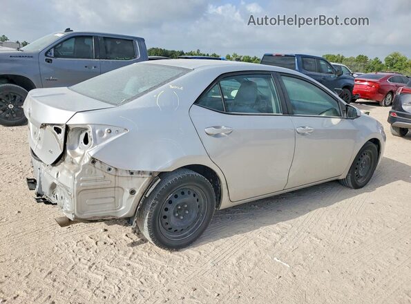 2T1BURHE3GC709426 2016 TOYOTA COROLLA Silver Задня права чверть