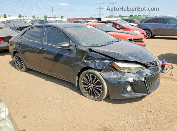 2T1BURHE3GC726937 2016 TOYOTA COROLLA Black Front right