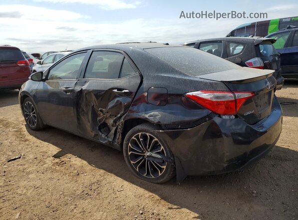 2T1BURHE3GC726937 2016 TOYOTA COROLLA Black Rear left