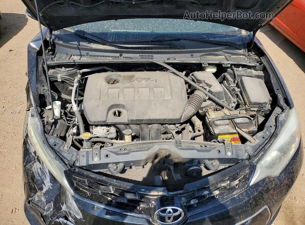 2T1BURHE3GC726937 2016 TOYOTA COROLLA Black Rear interior view