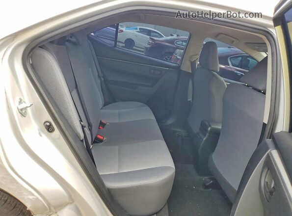 2T1BURHE3GC728820 2016 TOYOTA COROLLA Gray Rear seats view