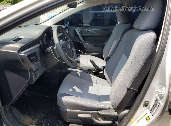 2T1BURHE3GC728820 2016 TOYOTA COROLLA Gray Front interior view