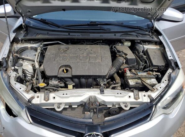 2T1BURHE3GC728820 2016 TOYOTA COROLLA Gray Rear interior view