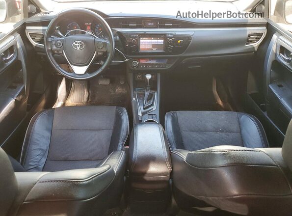 2T1BURHE3GC731295 2016 TOYOTA COROLLA White Vista del salpicadero
