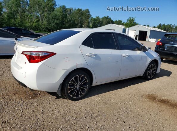 2T1BURHE3GC731295 2016 TOYOTA COROLLA White Trasero derecho