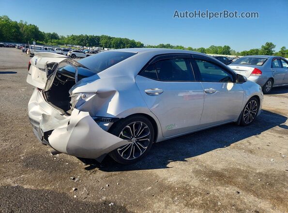 2T1BURHE3GC734861 2016 TOYOTA COROLLA Silver Trasero derecho
