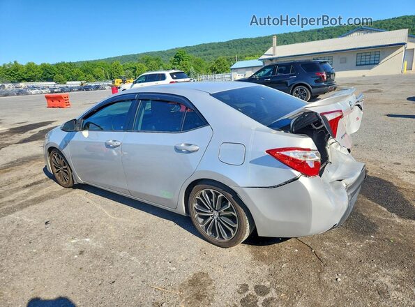 2T1BURHE3GC734861 2016 TOYOTA COROLLA Silver Trasero izquierdo