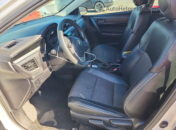 2T1BURHE3GC734861 2016 TOYOTA COROLLA Silver Vista interior delantera