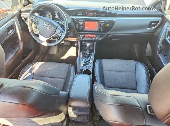 2T1BURHE3GC734861 2016 TOYOTA COROLLA Silver Vista del salpicadero