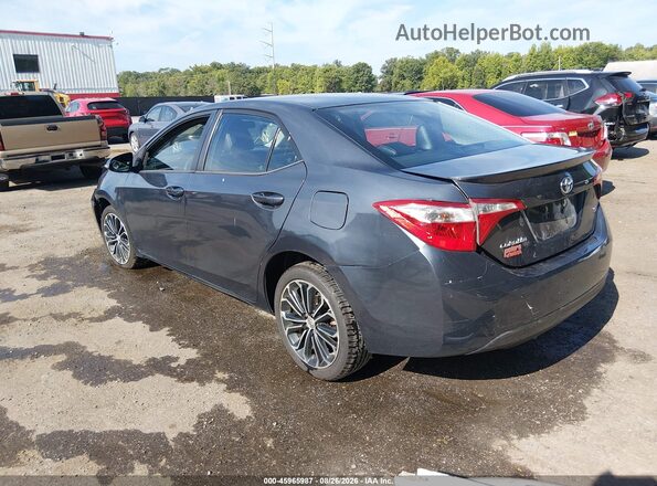 2T1BURHE3GC737579 2016 TOYOTA COROLLA Gray Trasero izquierdo