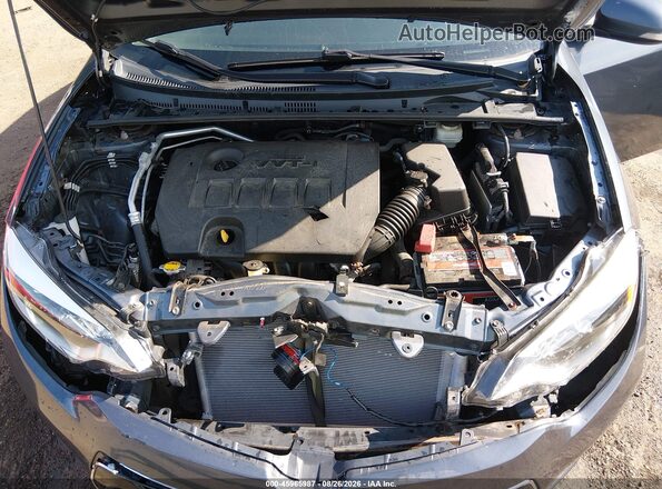 2T1BURHE3GC737579 2016 TOYOTA COROLLA Gray Vista trasera
