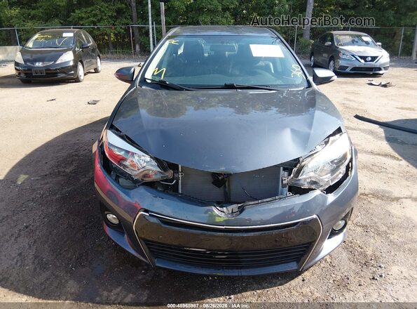 2T1BURHE3GC737579 2016 TOYOTA COROLLA Gray Vista del cuadro de instrumentos