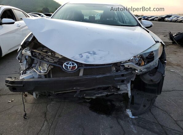 2T1BURHE3GC739350 2016 TOYOTA COROLLA White წინა ხედი
