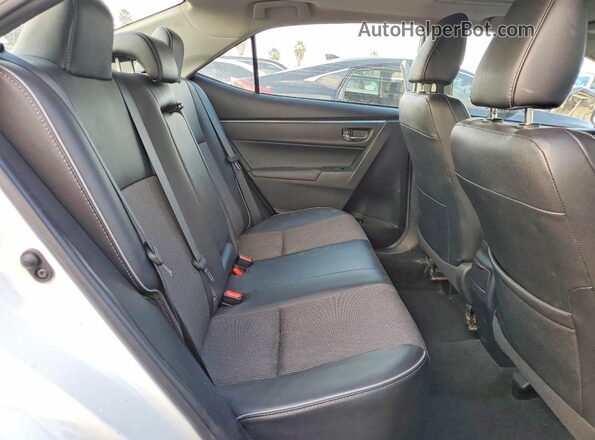 2T1BURHE3GC739350 2016 TOYOTA COROLLA White უკანა სავარძლების ხედი