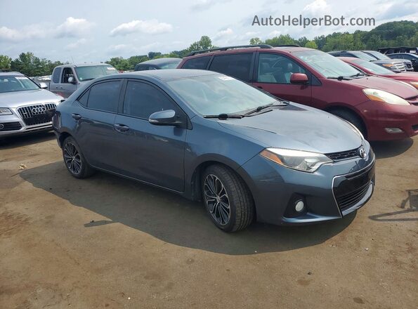 2T1BURHE3GC743138 2016 TOYOTA COROLLA Серый Передняя правая четверть