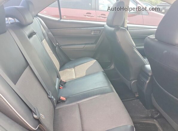 2T1BURHE3GC743138 2016 TOYOTA COROLLA Серый Вид задних сидений