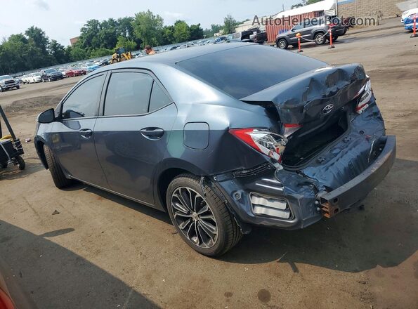 2T1BURHE3GC743138 2016 TOYOTA COROLLA Серый Задняя левая четверть