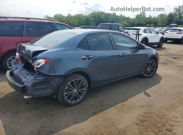 2T1BURHE3GC743138 2016 TOYOTA COROLLA Серый Задняя правая четверть