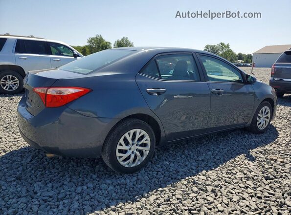2T1BURHE3HC747742 2017 TOYOTA COROLLA Gray Задня права чверть